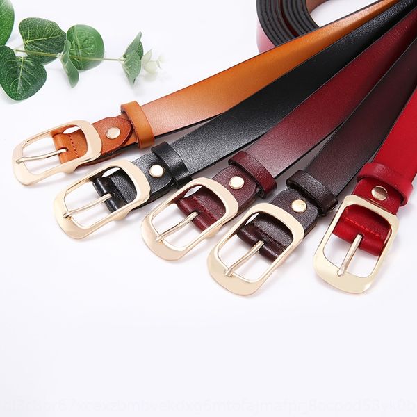 women's korean all-match leather buckle cowhide women's korean all-match leather fashion pin buckle cowhide pin belt belt fashion, Black;brown 
women's korean all-match leather buckle cowhide women's korean all-match leather fashion pin buckle cowhide pin belt belt fashion, Black;brown