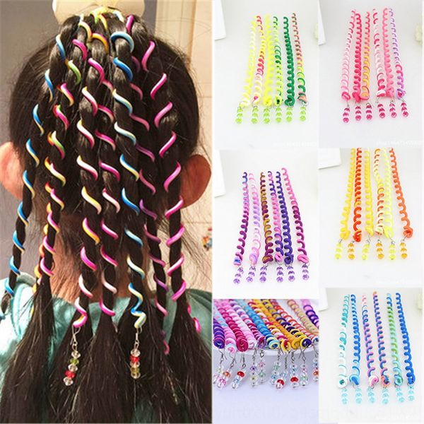 6 ornaments soft pottery children's accessories curly hair rope cute jewelry hair rope headdress little girl's headdress, Slivery;white
6 ornaments soft pottery children's accessories curly hair rope cute jewelry hair rope headdress little girl's headdress, Slivery;white