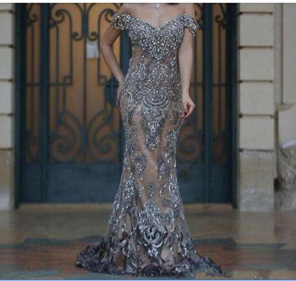 2020 new amazing prom dresses off the shoulder illusion back major beading sweep train gray formal long evening gowns custom, Red
2020 new amazing prom dresses off the shoulder illusion back major beading sweep train gray formal long evening gowns custom, Red