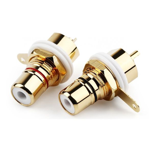 100pcs rca connector female socket chassis audio speaker terminal 28.6mm audio jack bulkhead white black cycle solder rca plug
100pcs rca connector female socket chassis audio speaker terminal 28.6mm audio jack bulkhead white black cycle solder rca plug