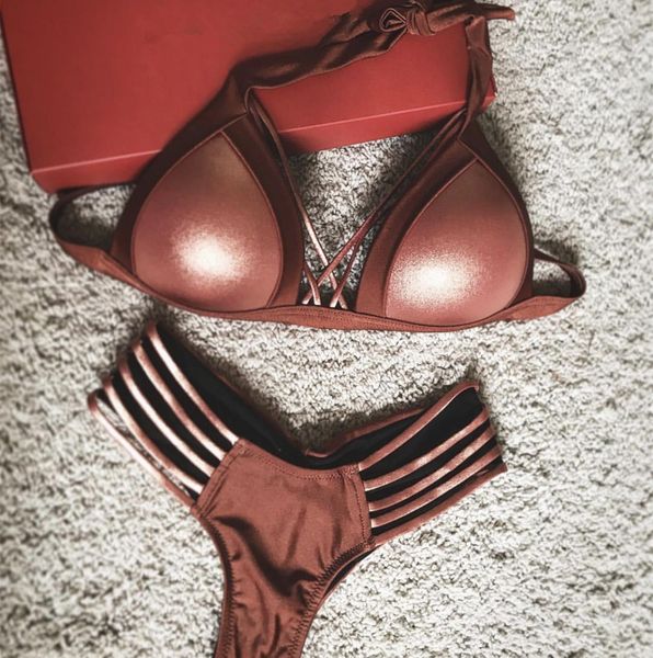 2019 hollow out swimsuit backless bathing suit women thong swimsuit halter strip bikini set push up swimwear biquini
2019 hollow out swimsuit backless bathing suit women thong swimsuit halter strip bikini set push up swimwear biquini