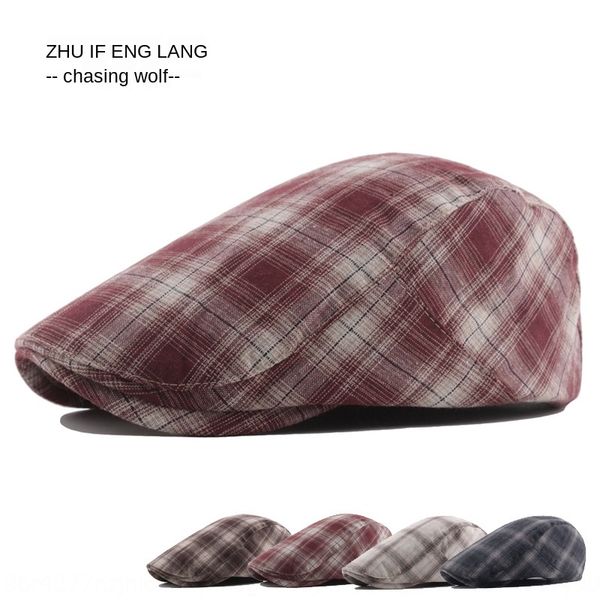 classic plaid rear metal buckle adjustment front-in cap short eaves beret pure cotton breathable beret leisure newsboy cap, Blue;gray
classic plaid rear metal buckle adjustment front-in cap short eaves beret pure cotton breathable beret leisure newsboy cap, Blue;gray