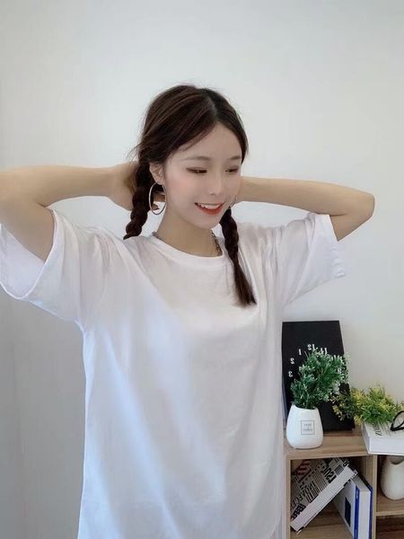 cotton white short-sleeved t- 2020 summer pure white korean style t- student casual versatile shirt women's base shirt trendy
cotton white short-sleeved t- 2020 summer pure white korean style t- student casual versatile shirt women's base shirt trendy