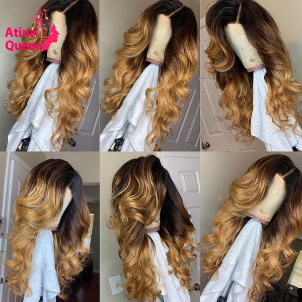 deep part 13x6 preplucked baby hair color lace front human hair wigs ombre honey blonde remy wavy wig can be ponytail for women, Black
deep part 13x6 preplucked baby hair color lace front human hair wigs ombre honey blonde remy wavy wig can be ponytail for women, Black