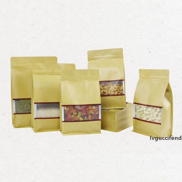 large kraft paper aluminum foil bag with clear window resealable stand up bottom zipper retail package bag lx2048
large kraft paper aluminum foil bag with clear window resealable stand up bottom zipper retail package bag lx2048