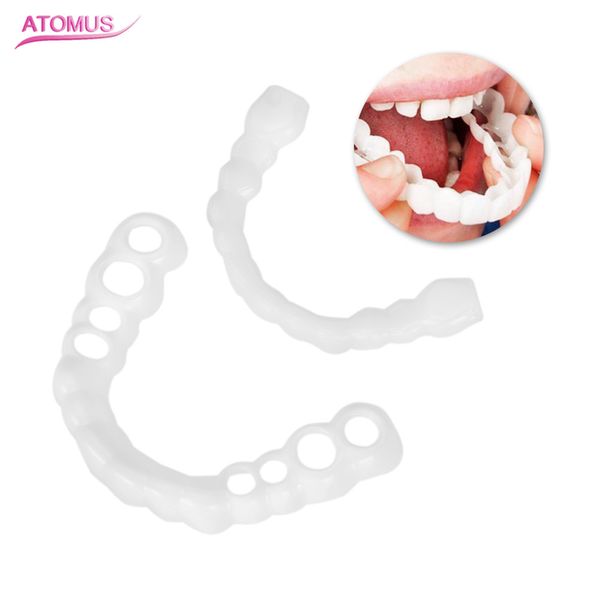 1pairs teeth corrector dental orthodontic retainer straighten tool beauty teeth tooth braces protector oral care supply
1pairs teeth corrector dental orthodontic retainer straighten tool beauty teeth tooth braces protector oral care supply