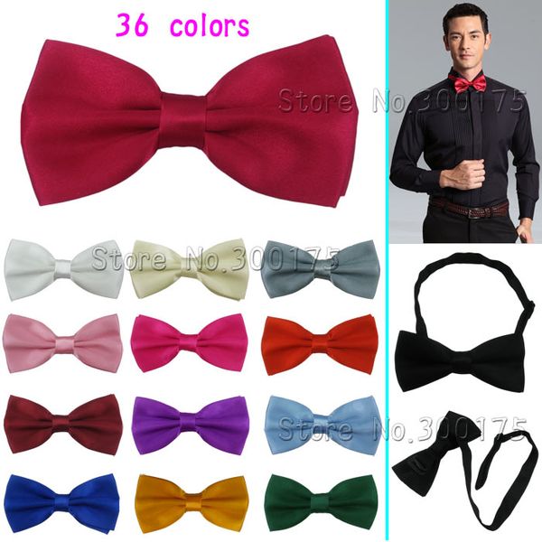 solid bow tie cravat fashion bowties for men's wedding satin bow tie adjustable band business gentleman butterfly, Black;gray
solid bow tie cravat fashion bowties for men's wedding satin bow tie adjustable band business gentleman butterfly, Black;gray