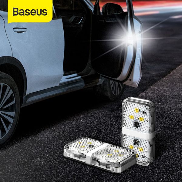 baseus 2pcs car door opening warning lights waterproof 6 led safety warn light flashing auto open sticker
baseus 2pcs car door opening warning lights waterproof 6 led safety warn light flashing auto open sticker