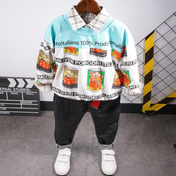 kids boy clothes cartoon baby suit sweater +shirt+ jeans pants sport children kids outwear baby boys clothes set 2-7years, White
kids boy clothes cartoon baby suit sweater +shirt+ jeans pants sport children kids outwear baby boys clothes set 2-7years, White
