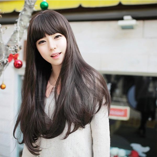 wholesale fashion black long high tempreture wire black wig african chemical fiber synthetic wig hairstyles brown button net with bangs
wholesale fashion black long high tempreture wire black wig african chemical fiber synthetic wig hairstyles brown button net with bangs