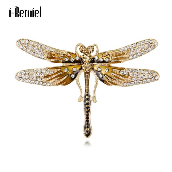 creative dragonfly insect brooches luxury jewelry enamel pin crystal rhinestone corsage fashion female coat clothing accessories, Gray
creative dragonfly insect brooches luxury jewelry enamel pin crystal rhinestone corsage fashion female coat clothing accessories, Gray