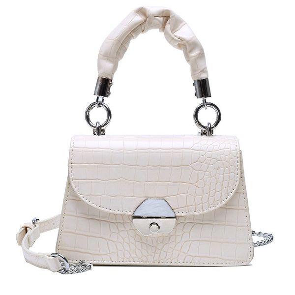 fashion lady handbag new crocodile pattern shoulder bag female solid color messenger bag women four seasons universal white
fashion lady handbag new crocodile pattern shoulder bag female solid color messenger bag women four seasons universal white