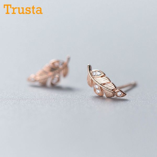 trustdavis 2020 100% 925 real sterling silver jewelry fashion cute tiny leaf cz stud earrings gift for girls kids lady ds593, Golden;silver
trustdavis 2020 100% 925 real sterling silver jewelry fashion cute tiny leaf cz stud earrings gift for girls kids lady ds593, Golden;silver