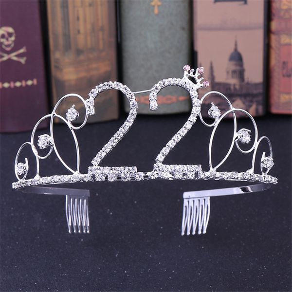 women girls 22/18/30/50/90 years old birthday gifts crown and tiara hair jewelry birthday party prom diadem hair accessories new, Golden;silver
women girls 22/18/30/50/90 years old birthday gifts crown and tiara hair jewelry birthday party prom diadem hair accessories new, Golden;silver