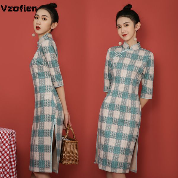 fashion artistic china style cheongsam dress modern suede vintage clothing traditional elegant improved oriental qipao dress, Red
fashion artistic china style cheongsam dress modern suede vintage clothing traditional elegant improved oriental qipao dress, Red