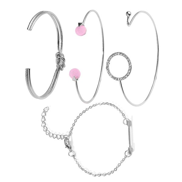 women bracelet arrow bracelets set bangles ladies round jewellery hand made couples fashion trendy silver color alloy pulseras, Black
women bracelet arrow bracelets set bangles ladies round jewellery hand made couples fashion trendy silver color alloy pulseras, Black