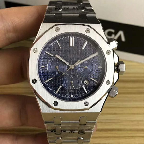 luxury royal oak 3a, sapphire mirror.men's six needle mechanical watch.41 mm.steel.men's mechanical watches and sport, Slivery;brown
luxury royal oak 3a, sapphire mirror.men's six needle mechanical watch.41 mm.steel.men's mechanical watches and sport, Slivery;brown