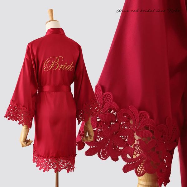 women's sleepwear bride bridesmaid wedding robe women nightdress kimono gown lace patchwork intimate lingerie soft satin bath, Black;red
women's sleepwear bride bridesmaid wedding robe women nightdress kimono gown lace patchwork intimate lingerie soft satin bath, Black;red