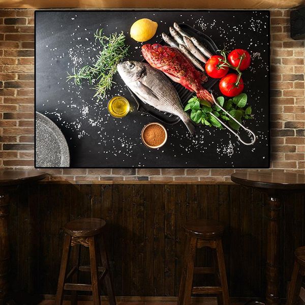 vegetables fish kitchen canvas painting posters and prints wall art picture living room(no frame)
vegetables fish kitchen canvas painting posters and prints wall art picture living room(no frame)