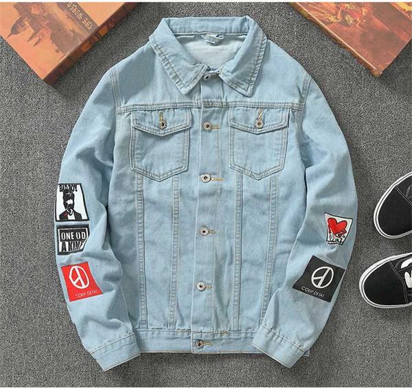 men's printed denim jacket hip hop fashion men's denim slim casual coat plus size coat 5xl, Black;brown
men's printed denim jacket hip hop fashion men's denim slim casual coat plus size coat 5xl, Black;brown