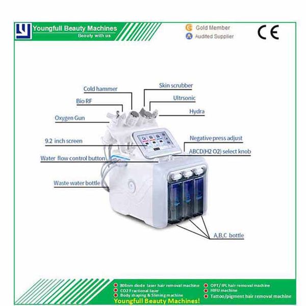 oxygen facial skin tightening machine bio microcurrent cold hammer hydrodermabrasion sun damaged skin recovery acne scars cleaning machine
oxygen facial skin tightening machine bio microcurrent cold hammer hydrodermabrasion sun damaged skin recovery acne scars cleaning machine