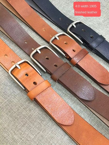 layer vegetable tanning leather 1905#4.0 wide tree cowhide belt layer cowhide belt, Black;brown
layer vegetable tanning leather 1905#4.0 wide tree cowhide belt layer cowhide belt, Black;brown