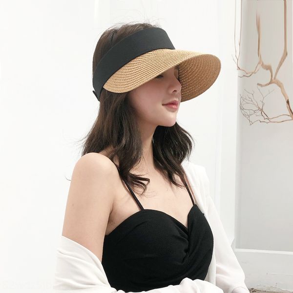summer sun female knitted basin korean sunscreen empty straw straw hat foldable literary fashion hat children, Blue;gray
summer sun female knitted basin korean sunscreen empty straw straw hat foldable literary fashion hat children, Blue;gray