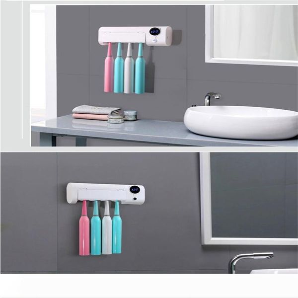 2020 uv light ultraviolet household intelligent toothbrush case toothbrush sterilizer holder wall mount build in rechargeable battery
2020 uv light ultraviolet household intelligent toothbrush case toothbrush sterilizer holder wall mount build in rechargeable battery