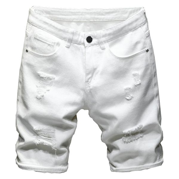 men's jeans summer ripped denim shorts streetwear holes slim straight stretch black white, Blue
men's jeans summer ripped denim shorts streetwear holes slim straight stretch black white, Blue