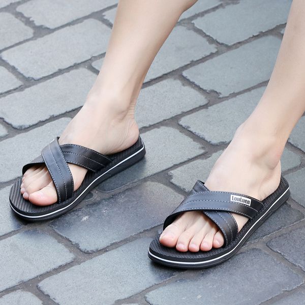 man flat one flip slippers men's 2020 new summer home indoor non-slip fashion outdoor wear casual beach shoes men slip sandals, Black
man flat one flip slippers men's 2020 new summer home indoor non-slip fashion outdoor wear casual beach shoes men slip sandals, Black