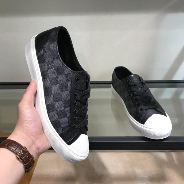 2019s new printed casual shoes men's shoes comfortable breathable low to help running shoes original box packaging 38-44, Black
2019s new printed casual shoes men's shoes comfortable breathable low to help running shoes original box packaging 38-44, Black