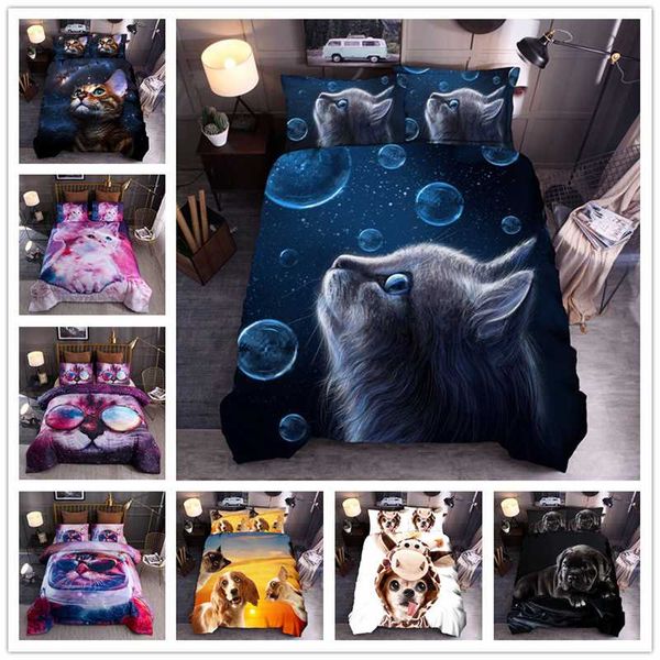 canirica bedding set 3d bedclothes comforter bedding sets cat duvet cover set king size pillowcases home decor gift
canirica bedding set 3d bedclothes comforter bedding sets cat duvet cover set king size pillowcases home decor gift