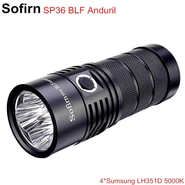 Sofirn Sp36 Blf Anduril 4*samsung Lh351d 5650lm Powerful Led Usb Rechargeable 18650 Torch 5000k High 90 Cri