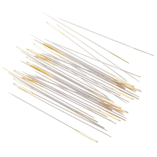 40 pieces metal yarn knitting needles large-eye blunt needles sewing needles for cross stitch crocheting, lace, doilies flower projects, Black
40 pieces metal yarn knitting needles large-eye blunt needles sewing needles for cross stitch crocheting, lace, doilies flower projects, Black