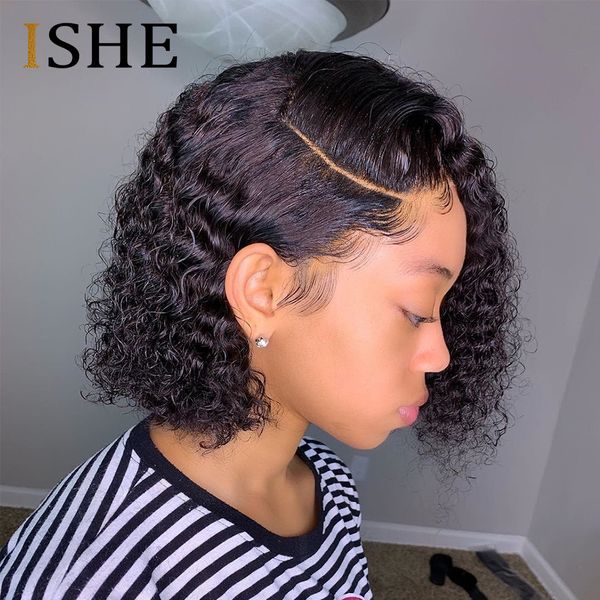 transparent lace wigs invisible lace front wigs short bob curly lace front human hair wig for women, Black
transparent lace wigs invisible lace front wigs short bob curly lace front human hair wig for women, Black