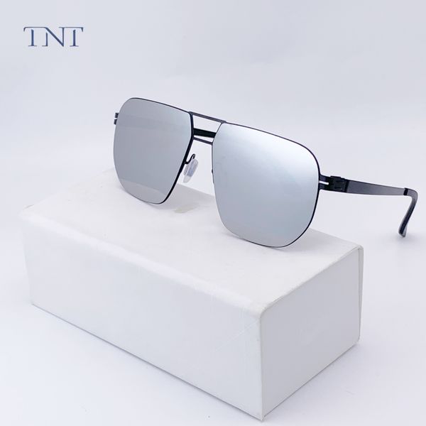tnt stainless steel screwless sunglasses for men women summer driving polarizing outdoor retro sun glasses uv400 oculos de sol, Blue
tnt stainless steel screwless sunglasses for men women summer driving polarizing outdoor retro sun glasses uv400 oculos de sol, Blue