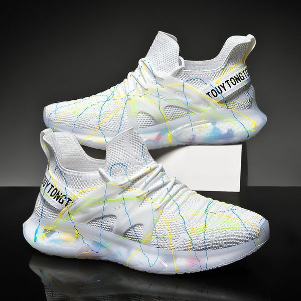 men running shoes breathable popcorn bottom reflective sneakers men outdoor sports shoes damping comfort male athletic trainers
men running shoes breathable popcorn bottom reflective sneakers men outdoor sports shoes damping comfort male athletic trainers