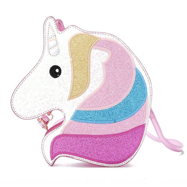 new women's shoulder fashion sweet lady contrast color horse head messenger shoulder bag unicorn bag, White
new women's shoulder fashion sweet lady contrast color horse head messenger shoulder bag unicorn bag, White