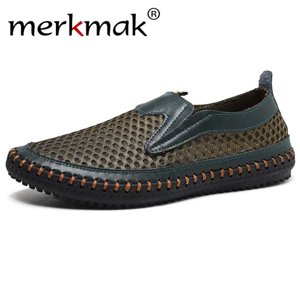 merkmak new men's casual shoes summer breathable mesh men's shoes men fashion loafers soft comfortable flats zapatos hombre size, Black
merkmak new men's casual shoes summer breathable mesh men's shoes men fashion loafers soft comfortable flats zapatos hombre size, Black
