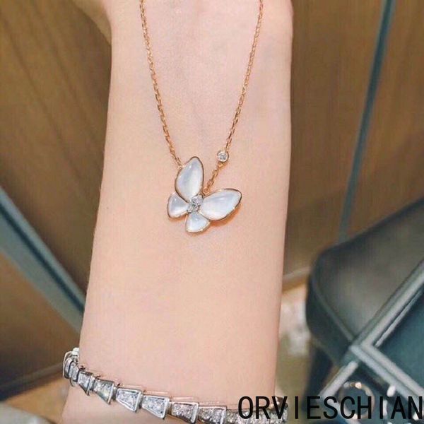 2020 blast 925 sterling silver white shell mother butterfly necklace fashion design rose gold full diamond bow pendant female collar chain
2020 blast 925 sterling silver white shell mother butterfly necklace fashion design rose gold full diamond bow pendant female collar chain
