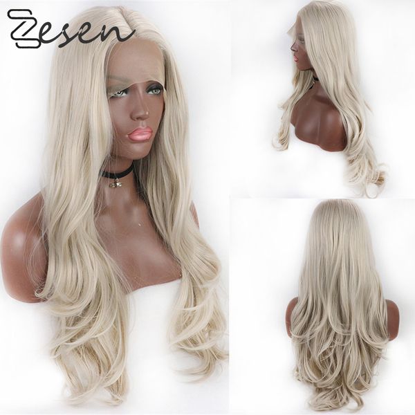 zesen ash blonde synthetic lace front wig for black women long 26 inch resistant straight natural hair wigs pre plucked
zesen ash blonde synthetic lace front wig for black women long 26 inch resistant straight natural hair wigs pre plucked