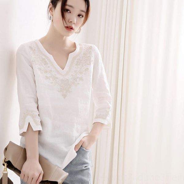 изысканные ручной работы тяжелой картина top вышивка вышивка небольшая рыхлая средняя длина изогнута воротник 7 пунктов рукав блуза, White
изысканные ручной работы тяжелой картина top вышивка вышивка небольшая рыхлая средняя длина изогнута воротник 7 пунктов рукав блуза, White