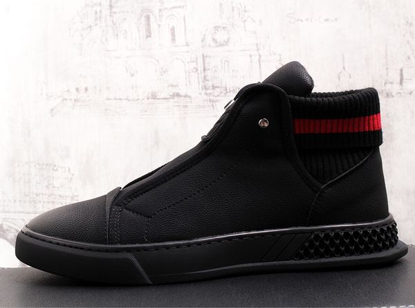 fashion new men casual shoes high sneakers men vulcanized shoes platform sneakers autumn and winter men's wild, Black
fashion new men casual shoes high sneakers men vulcanized shoes platform sneakers autumn and winter men's wild, Black