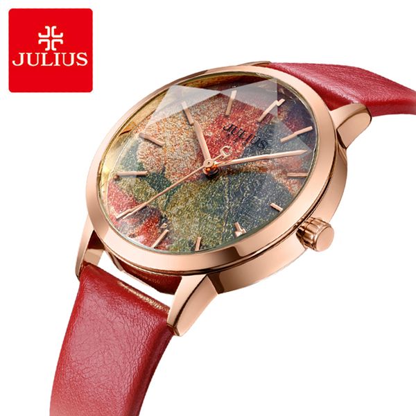 julius multicolor starry sky big dial waterproof quartz watches woman casual leather student wristwatches montre femme gifts, Slivery;brown
julius multicolor starry sky big dial waterproof quartz watches woman casual leather student wristwatches montre femme gifts, Slivery;brown