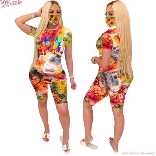 30% sale woman set tye dye 2 piece + mask tee shorts pant set o-neck short-sleeve mask tie dye 2 pc tracksuit shors, Gray
30% sale woman set tye dye 2 piece + mask tee shorts pant set o-neck short-sleeve mask tie dye 2 pc tracksuit shors, Gray