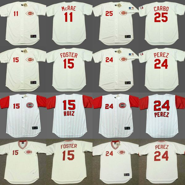 chicago 15 chico ruiz 19 helms 23 lee may 24 perez throwback baseball jersey stitched, Black
chicago 15 chico ruiz 19 helms 23 lee may 24 perez throwback baseball jersey stitched, Black