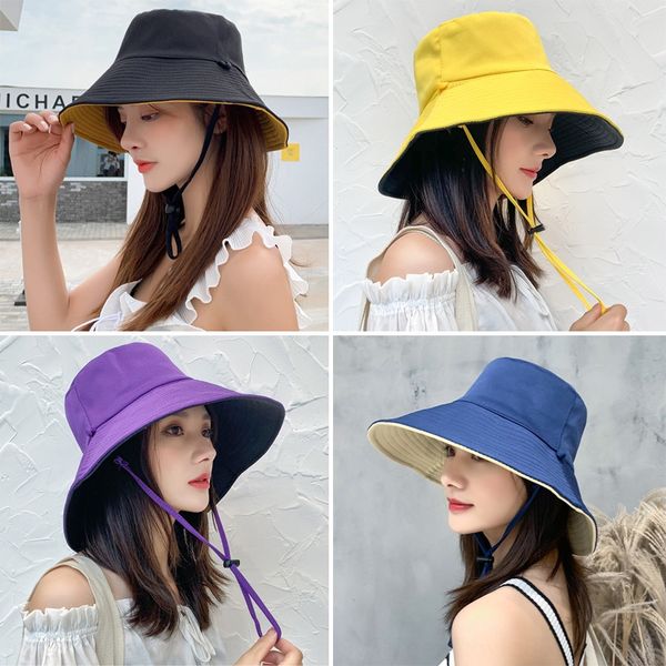 bi05t female summer korean style fashionable all-match sun bucket toque bucket sun-proof light board big hat face-covering solid color fish, Blue;gray
bi05t female summer korean style fashionable all-match sun bucket toque bucket sun-proof light board big hat face-covering solid color fish, Blue;gray