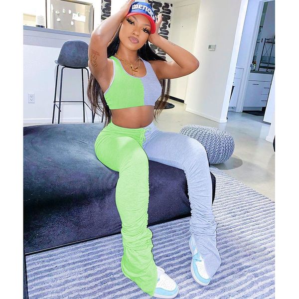 joggers women set tracksuit casual sport suit high waist stacked leggings 2 piece sets womens outfits summer clothes for women, White
joggers women set tracksuit casual sport suit high waist stacked leggings 2 piece sets womens outfits summer clothes for women, White