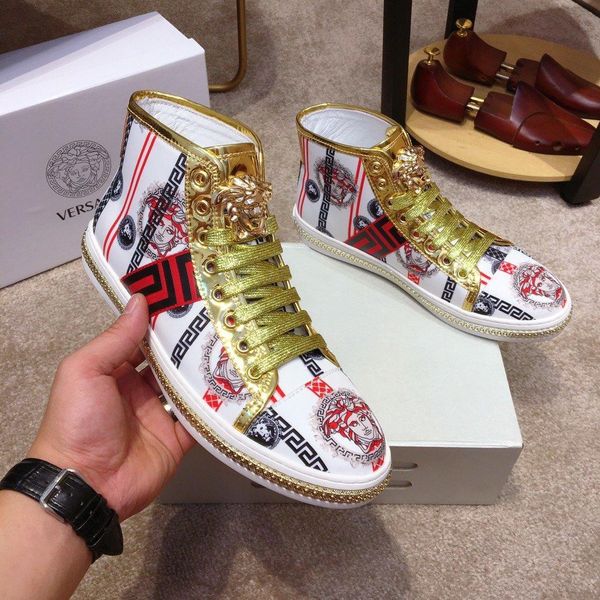 new5 high to help fashion wild sports shoes printing casual outdoor comfortable men's shoes original box packaging fast delivery, Black
new5 high to help fashion wild sports shoes printing casual outdoor comfortable men's shoes original box packaging fast delivery, Black