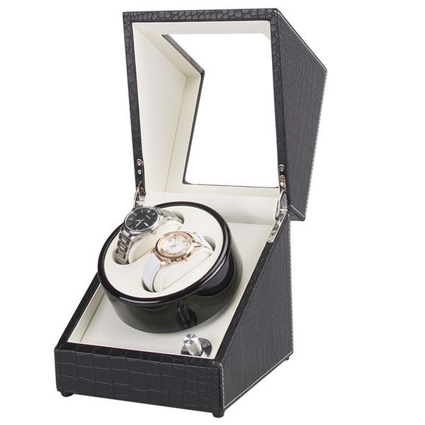 watch boxes & cases 1pcs high class motor shaker winder holder display automatic mechanical winding eu/us/au/uk plug pu leather, Black;blue
watch boxes & cases 1pcs high class motor shaker winder holder display automatic mechanical winding eu/us/au/uk plug pu leather, Black;blue
